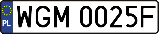 WGM0025F