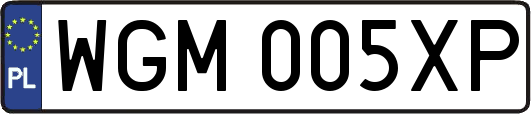 WGM005XP