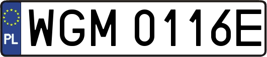 WGM0116E