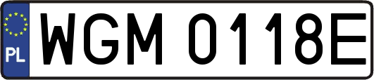 WGM0118E