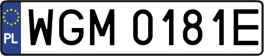 WGM0181E