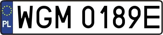 WGM0189E