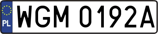 WGM0192A