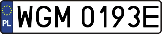 WGM0193E