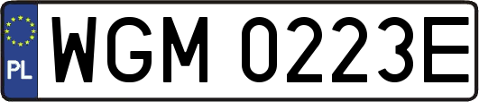 WGM0223E