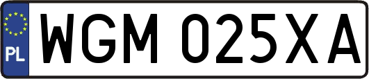 WGM025XA