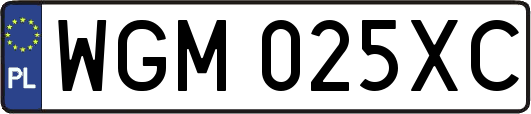 WGM025XC