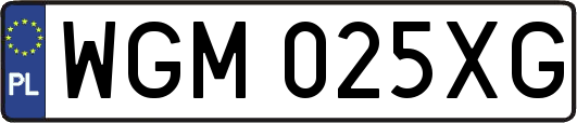 WGM025XG