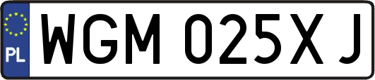 WGM025XJ