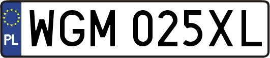 WGM025XL