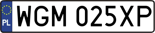 WGM025XP