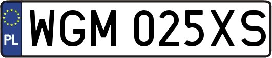 WGM025XS