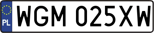 WGM025XW