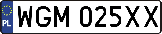 WGM025XX
