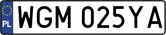 WGM025YA