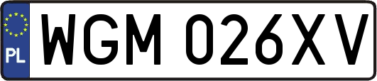 WGM026XV