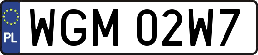 WGM02W7