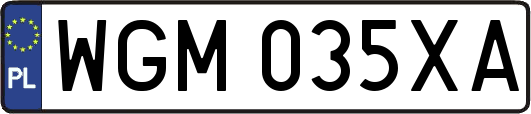 WGM035XA