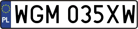 WGM035XW