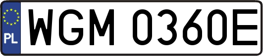 WGM0360E