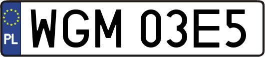 WGM03E5