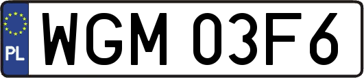 WGM03F6
