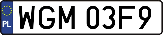 WGM03F9