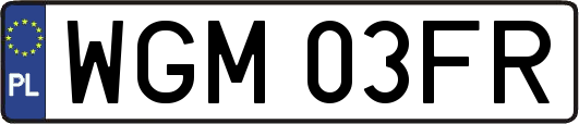 WGM03FR