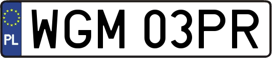 WGM03PR