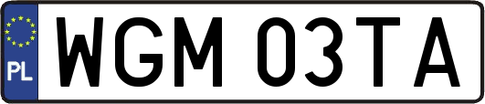 WGM03TA