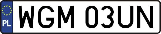 WGM03UN