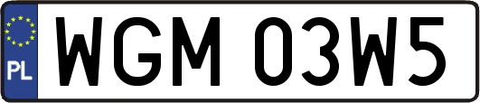 WGM03W5