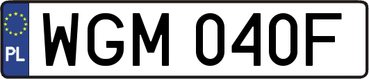 WGM040F
