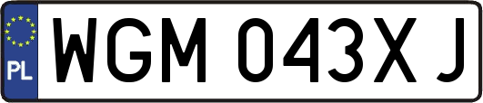 WGM043XJ