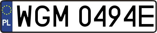 WGM0494E