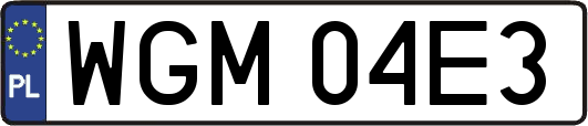 WGM04E3