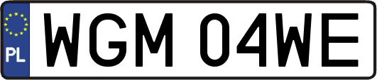 WGM04WE