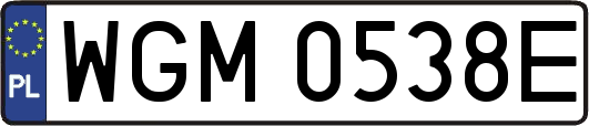 WGM0538E
