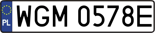 WGM0578E