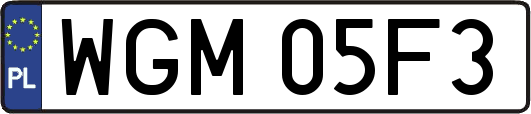 WGM05F3