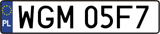 WGM05F7