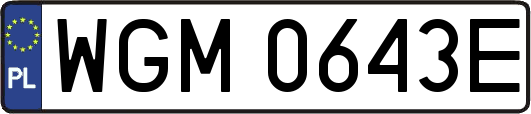 WGM0643E