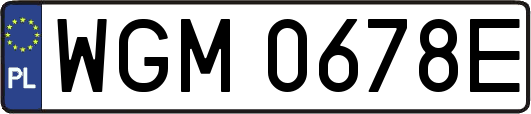 WGM0678E