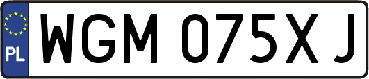 WGM075XJ