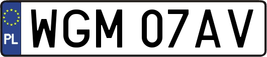 WGM07AV