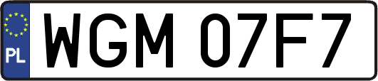 WGM07F7