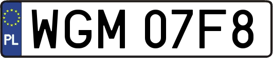WGM07F8