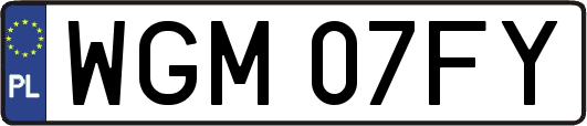 WGM07FY