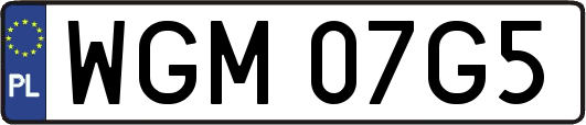 WGM07G5