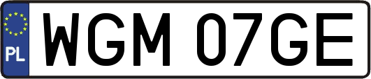 WGM07GE